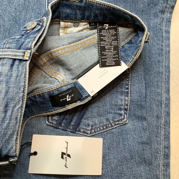 7 For All Mankind Jean 24X35 Dojo Alpine Drive NWT - Picture 5 of 6